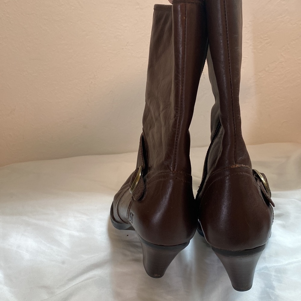 Born Mid Calf Heeled Boots 7.5 - Picture 5 of 7